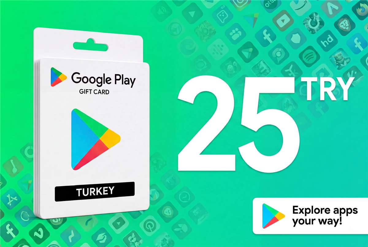🎁 Подарочная карта Google Play — Официальный код ⚡

💳 Официальная подарочная карта Google Play на 25 Лир. Доставка кода в личные сообщения 📩. Подходит для покупок в ... Google Play